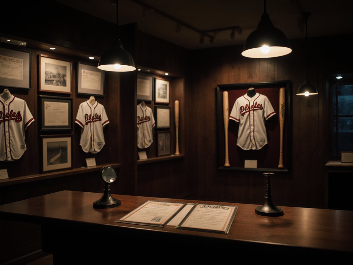 The Old Hickory Vault shop floor, with certified pieces on the wall